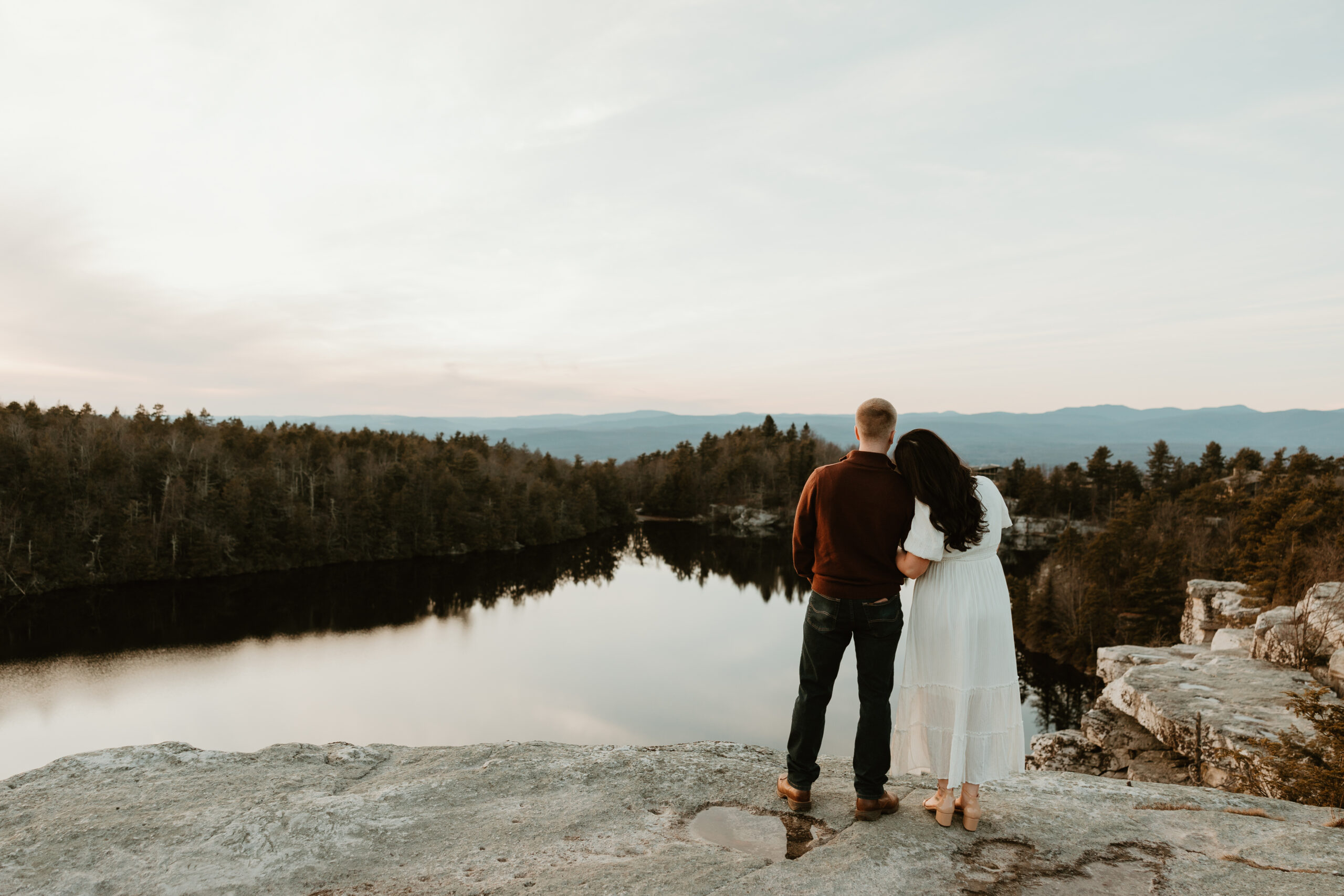 Minnewaska State Park engagement photos