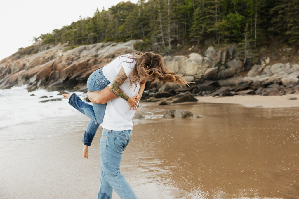 sand beach Acadia national park
