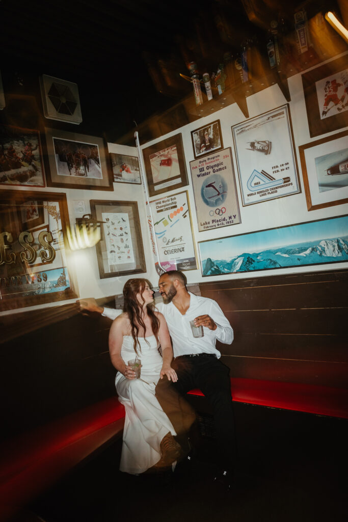 dive bar elopement
