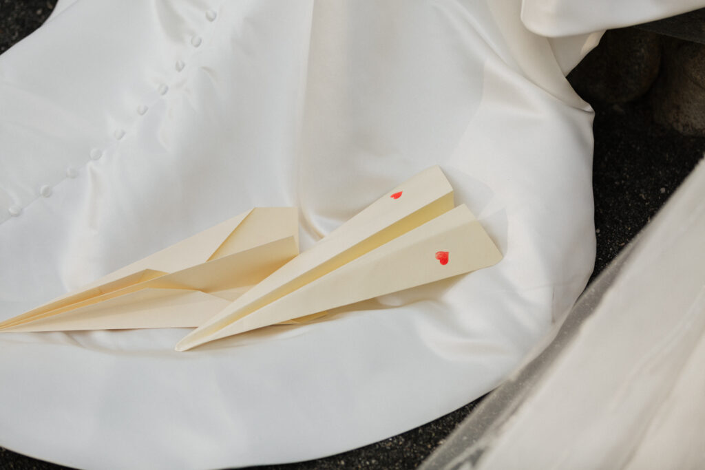 an intimate wedding at an airbnb in New England during the fall