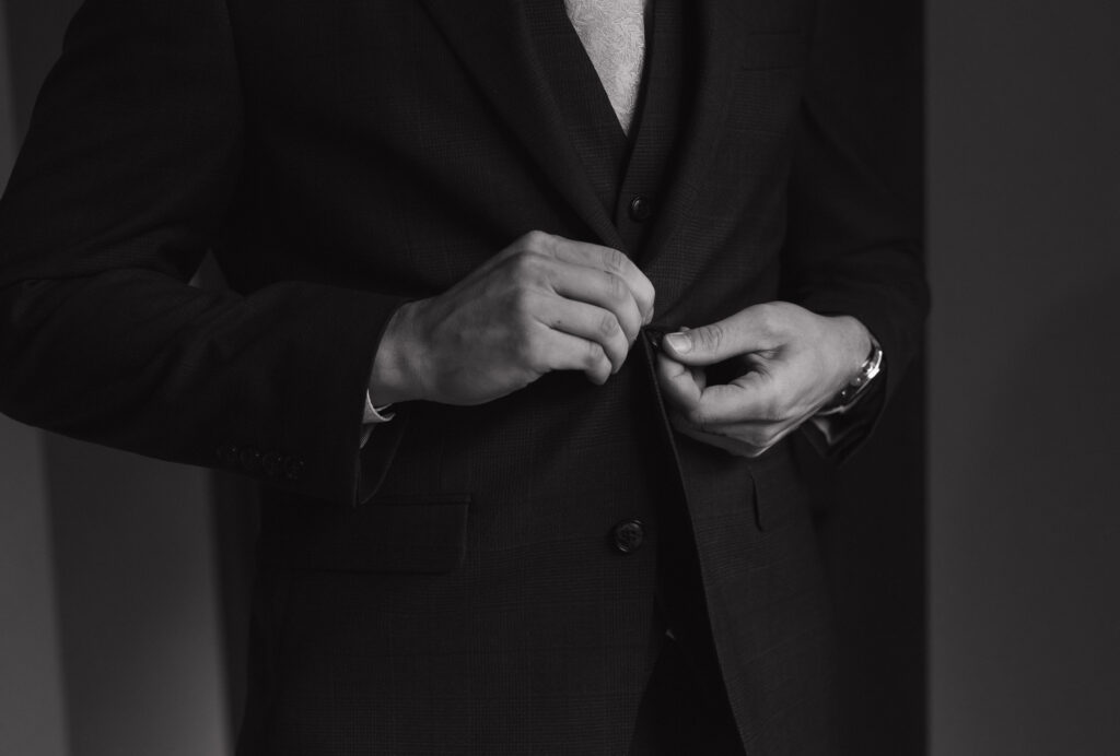 groom getting ready details