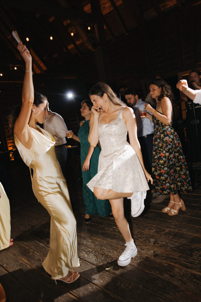 reception photos at taconic ridge farm in hillsdale New York 